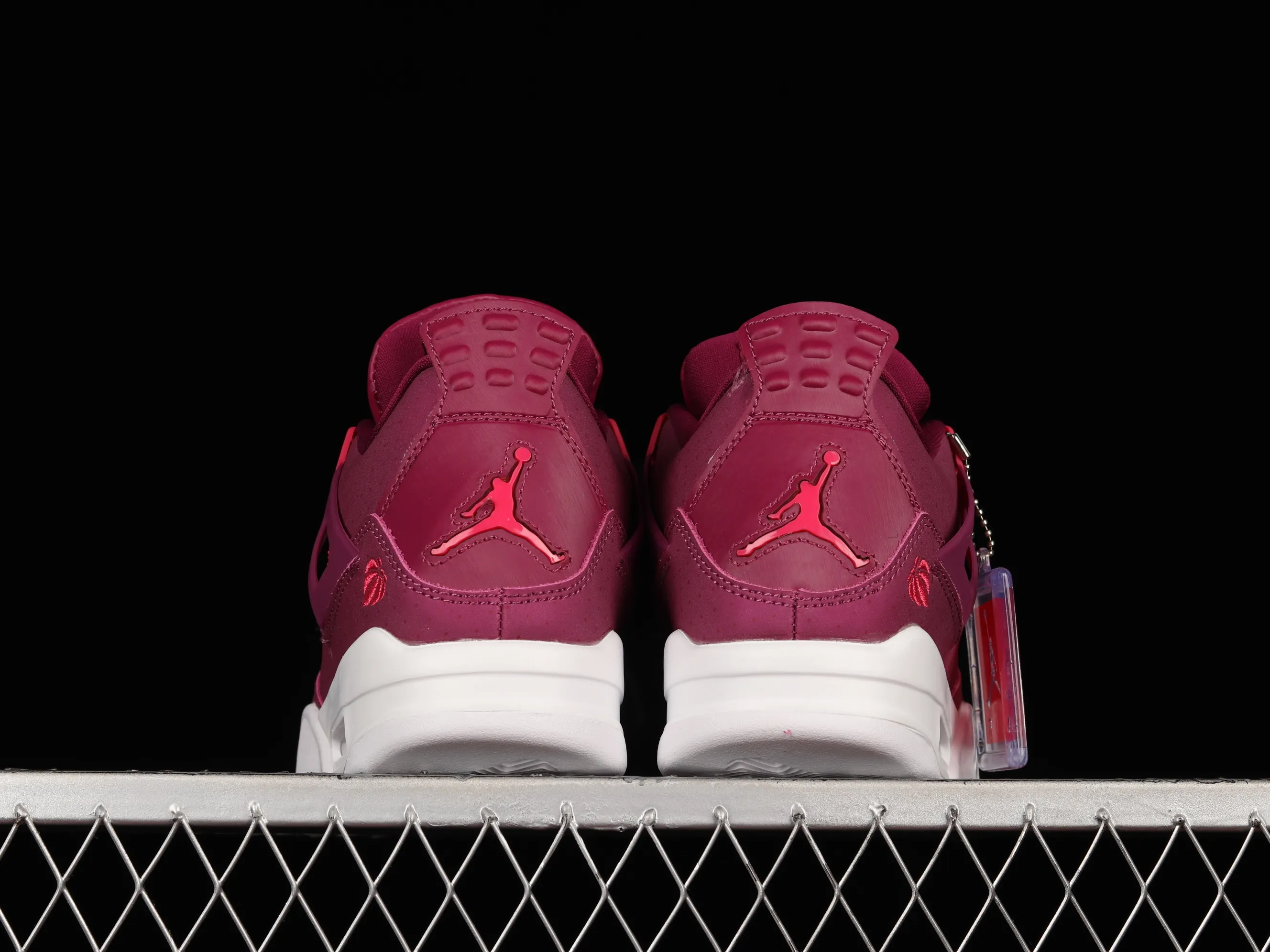 All categories Air Jordan Jordan series basketball shoes Air Jordan 4 Air Jordan 4 Retro AJ4 Joe 4 Purple Rose Sports basketball shoes 487724-561